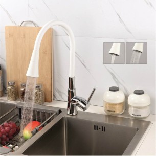 Смесител за кухня Havana White INTER CERAMIC ➤ топ цена ➤ dshome.bg 2