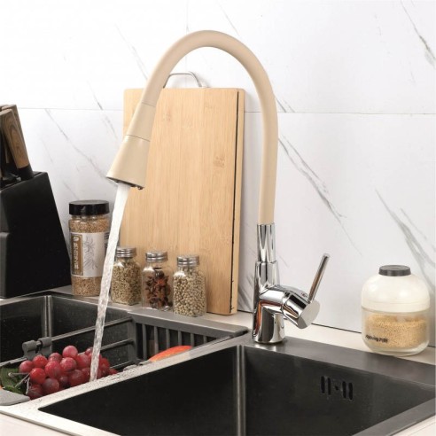 Смесител за кухня Havana Beige INTER CERAMIC ➤ топ цена ➤ dshome.bg