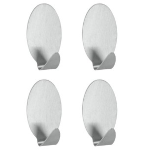 Комплект от 4 самозалепващи се куки инокс Lilliput METALTEX ➤ топ цена ➤ dshome.bg