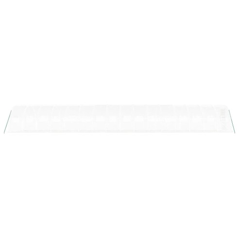 Оранжерия със стоманена рамка бяла 48 м² 16x3x2 м