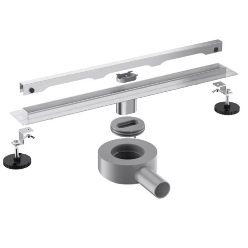 Линеен сифон 60 см Slim & Low Black BALNEO ➤ топ цена ➤ dshome.bg