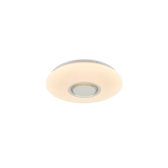 Музикален LED плафон 3000 - 6500 K+RGB Blue Tooth Plastic LIGHTEX ➤ топ цена ➤ dshome.bg
