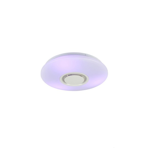 Музикален LED плафон 3000 - 6500 K+RGB Blue Tooth Plastic LIGHTEX ➤ топ цена ➤ dshome.bg