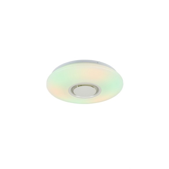 Музикален LED плафон 3000 - 6500 K+RGB Blue Tooth Plastic LIGHTEX ➤ топ цена ➤ dshome.bg