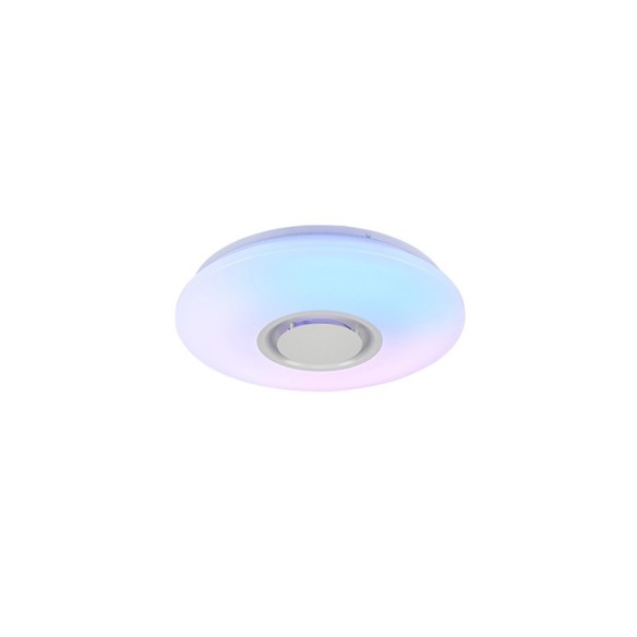 Музикален LED плафон 3000 - 6500 K+RGB Blue Tooth Plastic LIGHTEX ➤ топ цена ➤ dshome.bg