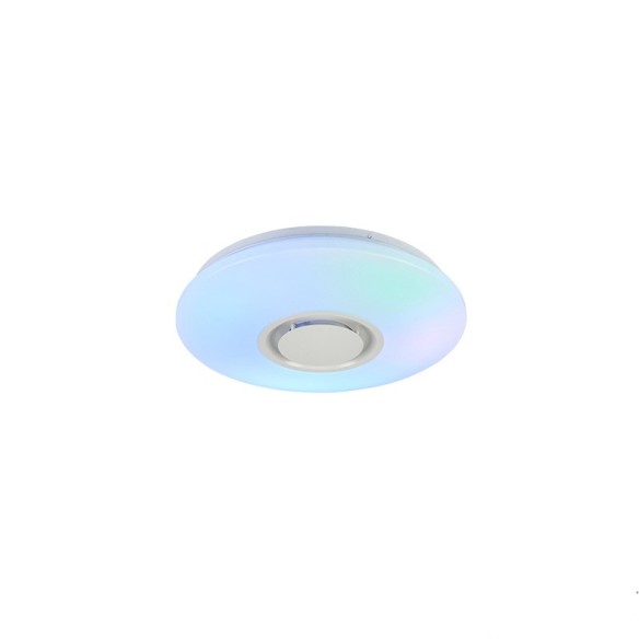 Музикален LED плафон 3000 - 6500 K+RGB Blue Tooth Plastic LIGHTEX ➤ топ цена ➤ dshome.bg