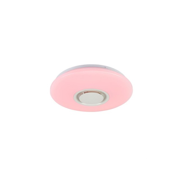 Музикален LED плафон 3000 - 6500 K+RGB Blue Tooth Plastic LIGHTEX ➤ топ цена ➤ dshome.bg