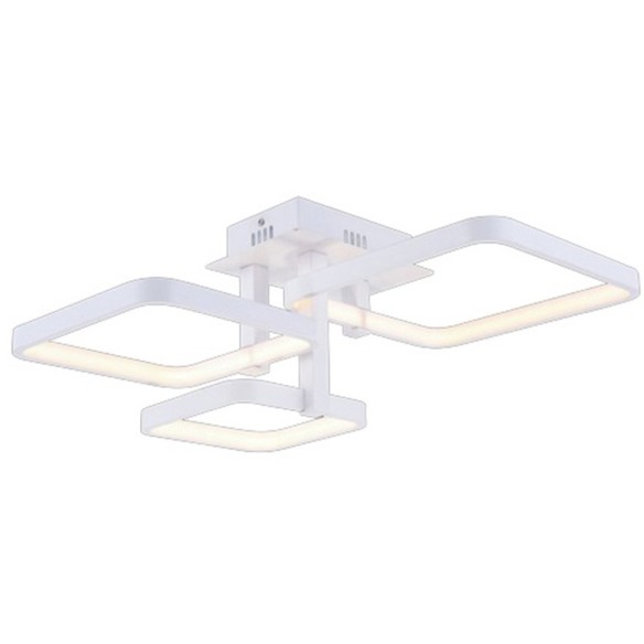 LED полилей Amara 30 W 4000 К 550x330 мм бял LIGHTEX ➤ топ цена ➤ dshome.bg