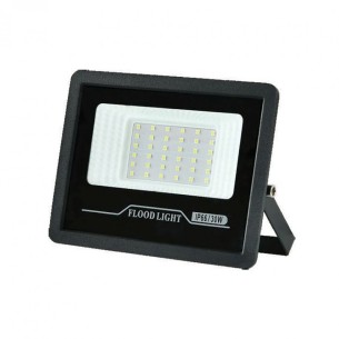 LED прожектор Tomi 30 W 6500 K IP65 черен LIGHTEX ➤ топ цена ➤ dshome.bg