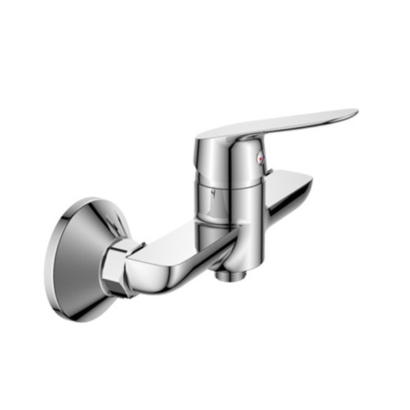 Стенен смесител за вана/душ Linni INTER CERAMIC ➤ топ цена ➤ dshome.bg
