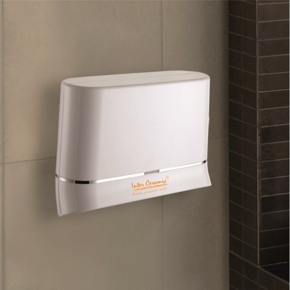 Автоматична поставка за хартия 29,8х13х9,5см бял INTER CERAMIC - 1