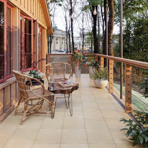 Гранитогрес 33.3x33.3 см Грес СП 7 мм бежов 64223 KAI ➤ топ цена ➤ dshome.bg