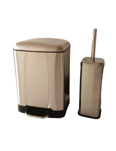 Кошче за боклук и четка за тоалетна ICA 8286S INTER CERAMIC
