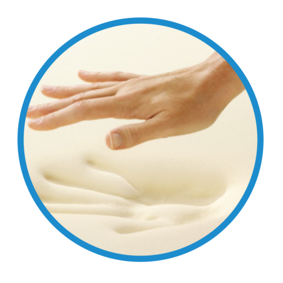 Постелка за баня мемори пяна 60х90см бежова INTER CERAMIC - 2
