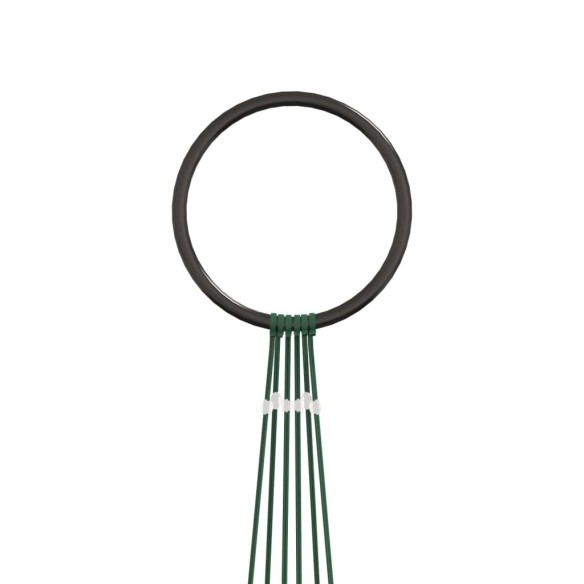 Коледна елха на флагщок, топло бяло, 108 LED, 180 см