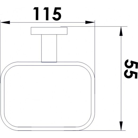Стъклена сапунерка Елис 11.5х5.5см INTER CERAMIC - 2