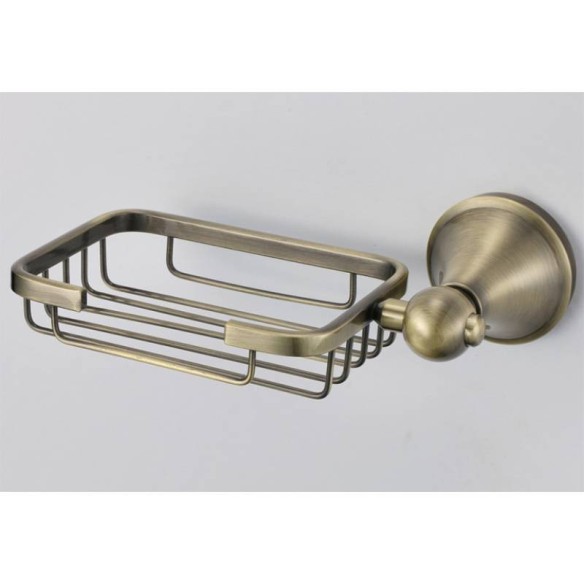 Решетъчна сапунерка Сайлор Ню старо злато INTER CERAMIC - 1