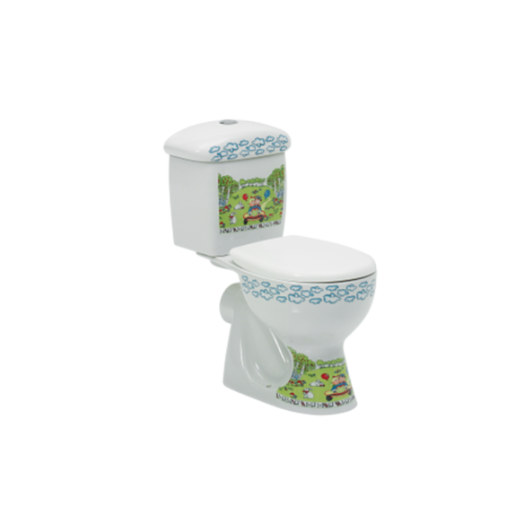 Детски моноблок Kids с долно оттичане Turkuaz Seramik - 2
