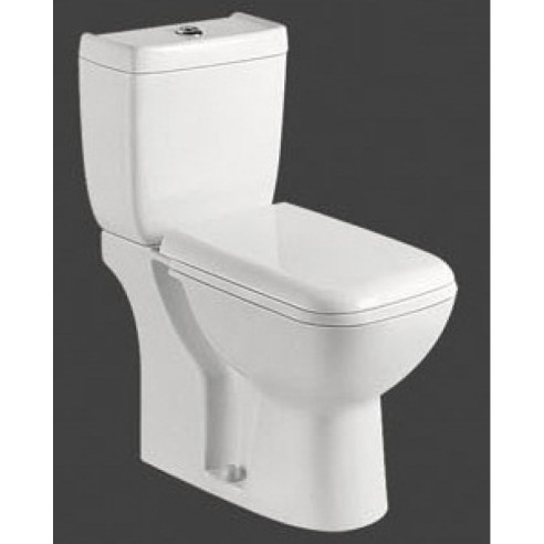 Моноблок задно оттичане със седалка 66х38,5х78,5см INTER CERAMIC - 4