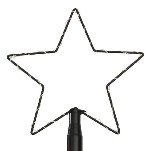 Светеща коледна елха закрито/открито 800 LED студено бяла 5 м