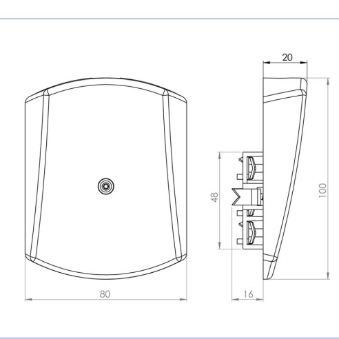 Контакт твърда връзка 25А - АТРА - 3