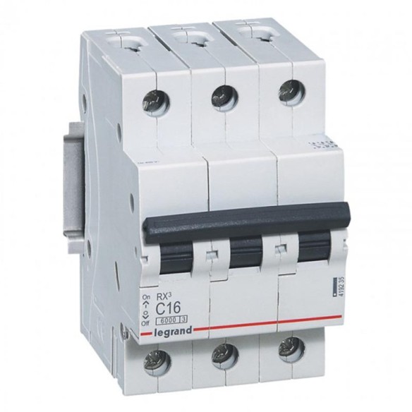 Автоматичен прекъсвач 3P 40A RX-MCB - LEGRAND - 1