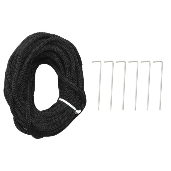 Коледна елха на флагщок, синьо, 108 LED, 180 см