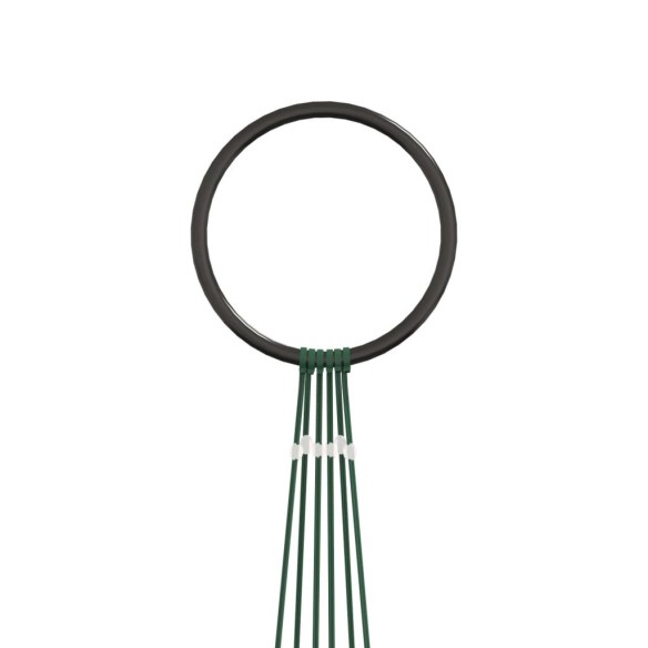 Коледна елха на флагщок, синьо, 108 LED, 180 см