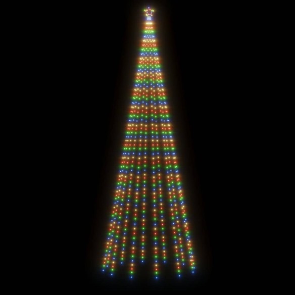 Коледна елха с шип, многоцветна, 732 LED, 500 см