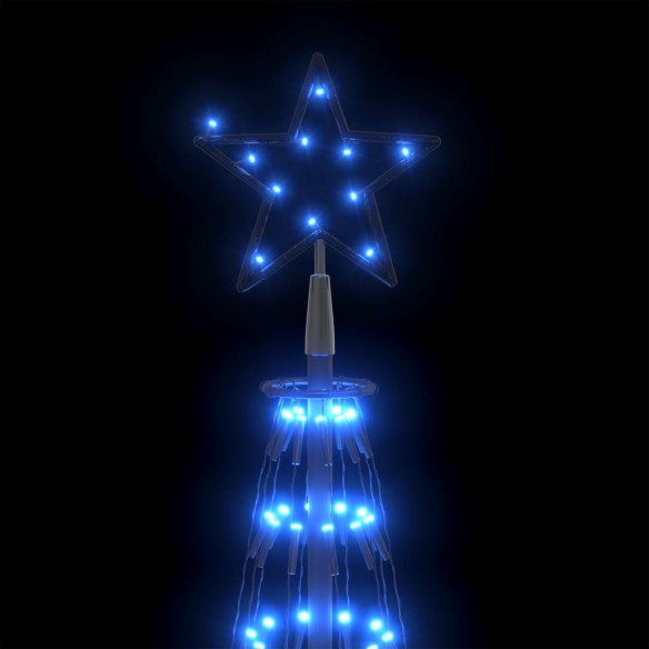 Коледна елха конус, 752 сини LED, декорация, 160x500 см