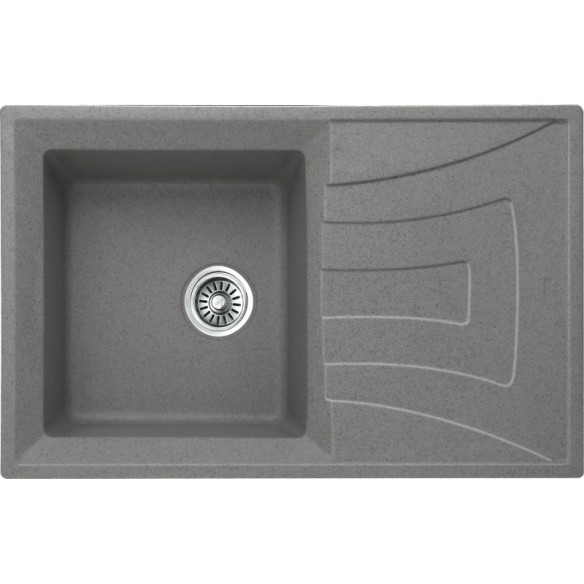 Умивалник гранит 20х50х78см сива INTER CERAMIC - 1