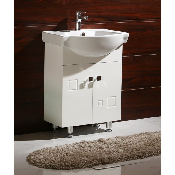 Порцеланов умивалник за мебел за баня ICP 6080 бял INTER CERAMIC - 2