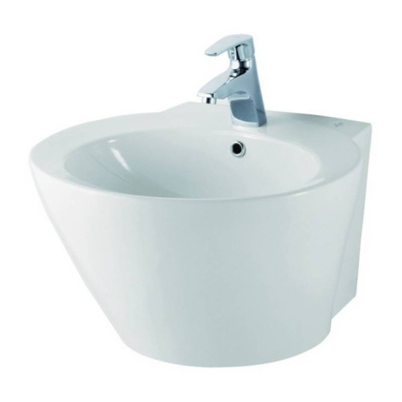 Порцеланов умивалник Лукс 54.5х49.5х33.5см бял INTER CERAMIC - 1
