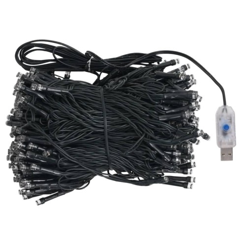 Изкуствена коледна елха с LED комплект топки и шишарки 210 см