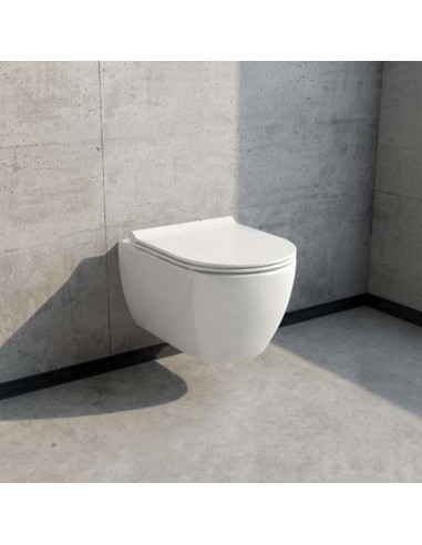 Висящо тоалетно седало City Turkuaz Seramik - 1
