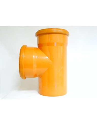 Оранжев PVC разклонител за канализация 87° ф315/315 мм Pestan - 1