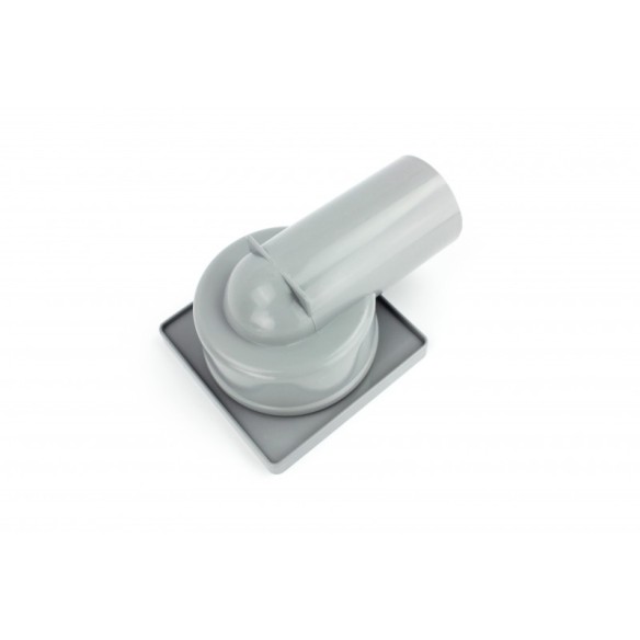Подов лентов сифон 10х10х7см хром ICD 6414 C INTER CERAMIC