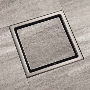 Подов лентов сифон 15х15х7см хром INTER CERAMIC - 1 2