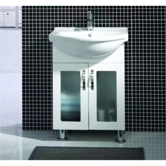 Долен шкаф за баня Мизия мини 60х49х85см бял INTER CERAMIC - 1