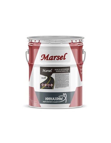 Червена боя за бетонови повърхности Marsel 25 кг Нинахим - 1