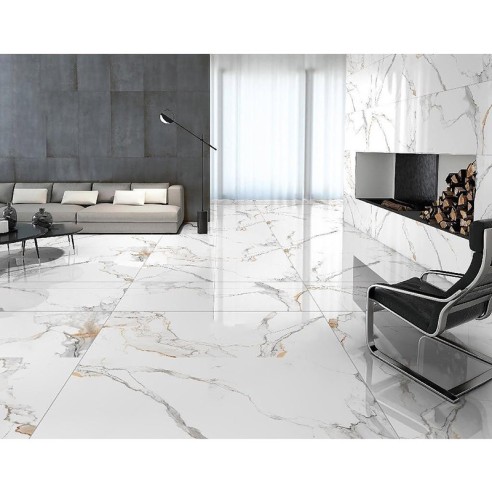 Гранитогрес 60x120 см Calacatta Cinnamon ➤ топ цена ➤ dshome.bg