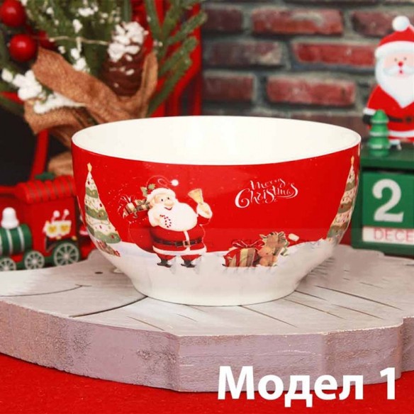 Купа с коледни мотиви Ø13.5 см 400 мл ➤ топ цена ➤ dshome.bg