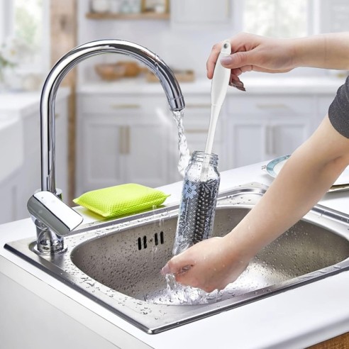 Силиконова четка за бутилки ➤ топ цена ➤ dshome.bg