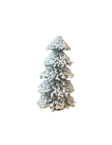 Декоративна елхичка със сняг 20 см