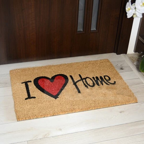 Кокосова изтривалка I Love Home 40x60 см ➤ топ цена ➤ dshome.bg