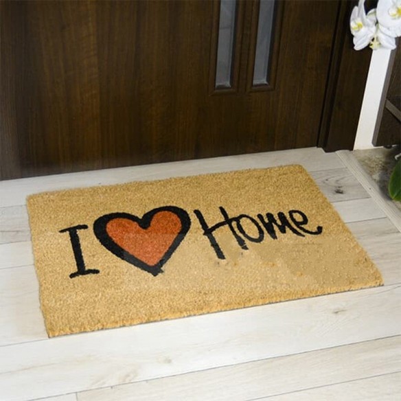 Кокосова изтривалка I Love Home 40x60 см ➤ топ цена ➤ dshome.bg