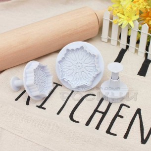 Форми за сладки Маргаритки с бутало 3 бр. ➤ топ цена ➤ dshome.bg