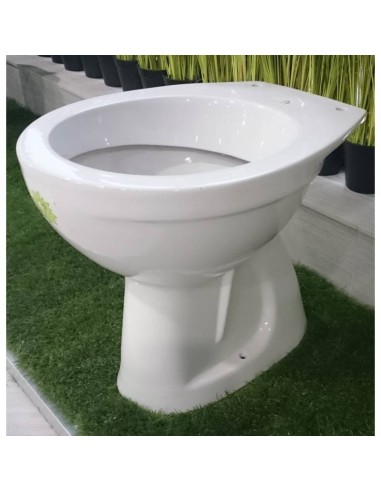 Стенна тоалетна чиния Класик с тоалетна седалка Капри INTER CERAMIC - 1
