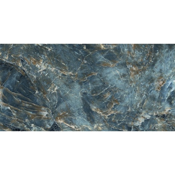 Гранитогрес Atlantic Dark Blue Pol 60×120 - син- Yurtbay ➤ топ цена ➤ dshome.bg