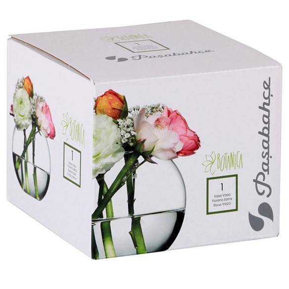 Ваза кълбо 10 см Botanica PASABAHCE ➤ топ цена ➤ dshome.bg